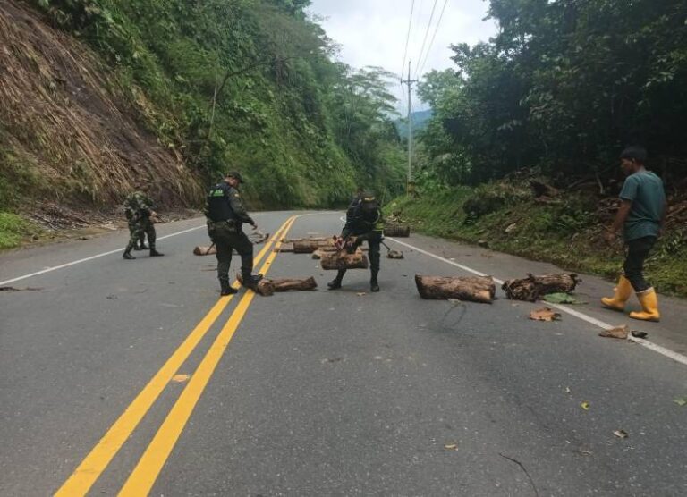 Vía Medellín-Urabá Bloqueada por Manifestación Indígena