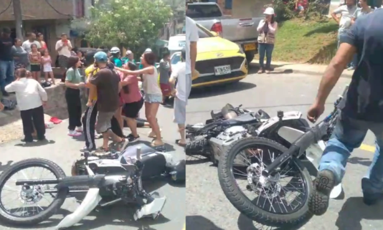 Hombre Mata a Adulta Mayor por Hacer Piruetas en Moto en Corregimiento de Medellín