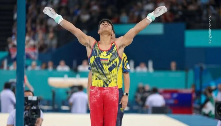 Ángel Barajas ganó la primera medalla para Colombia en los Juegos Olímpicos