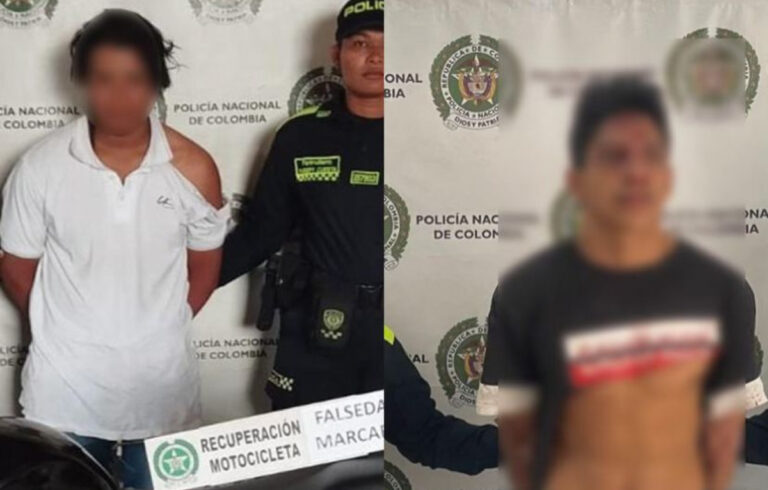 Capturados los delincuentes que asaltaron a mujer en Envigado