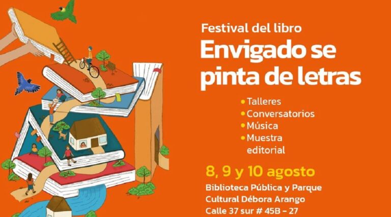 Este jueves inició el Festival del Libro Envigado se pinta de Letras