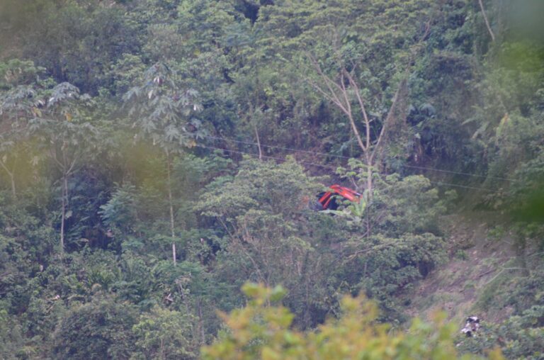 Alerta por aparición de maquinaria en reserva natural de Antioquia