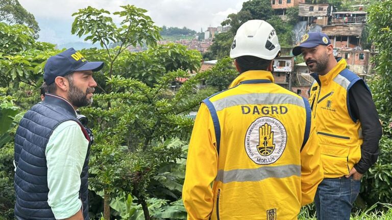 Trece municipios de Antioquia, en alerta roja por posibles deslizamientos