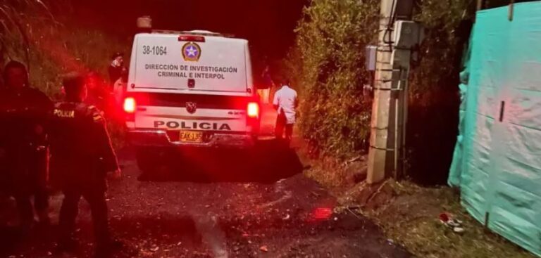 Asesinaron a disparos a un hombre en El Carmen de Viboral