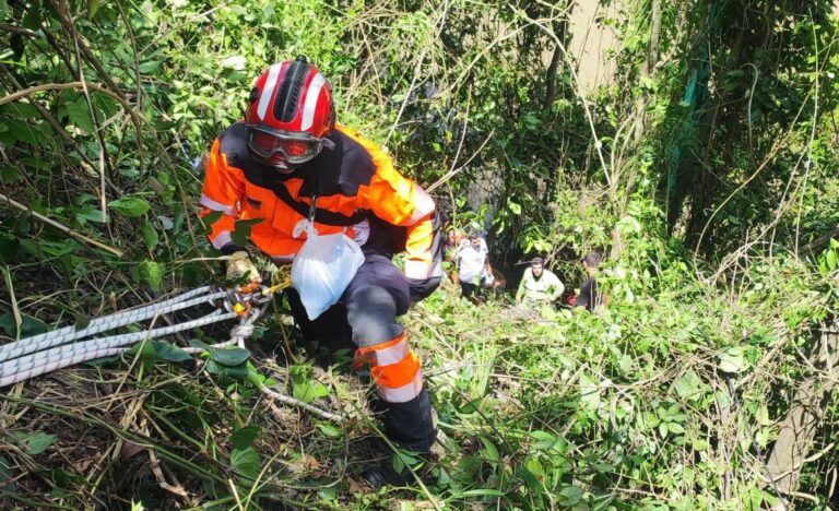 La Pintada: Bebé se salvó de milagro en siniestro vial