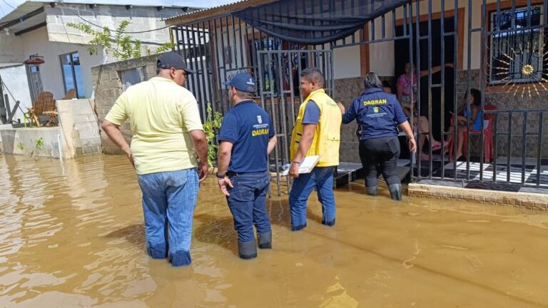 Más de 900 familias afectadas por lluvias en el Bajo Cauca de Antioquia