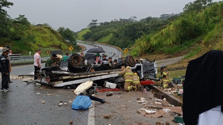 Accidente en vía del Suroeste de Antioquia dejó una persona muerta