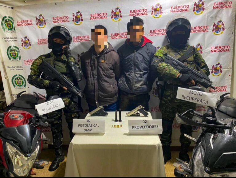 Capturaron en Donmatías a dos peligrosos fugitivos