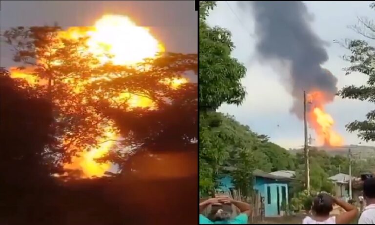 Cerca de 109 familias afectadas dejó erupción del volcán de lodo en Turbo