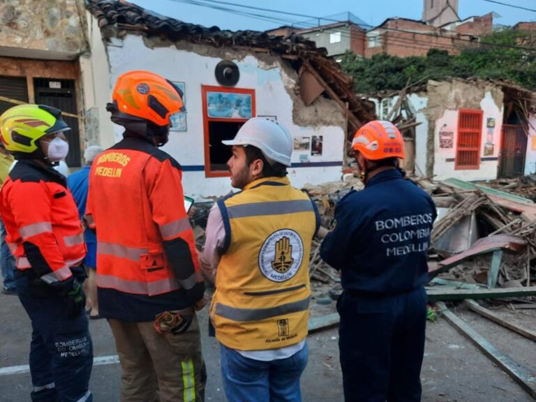 Cinco comunas de Medellín, las más golpeadas por las lluvias según el Dagrd