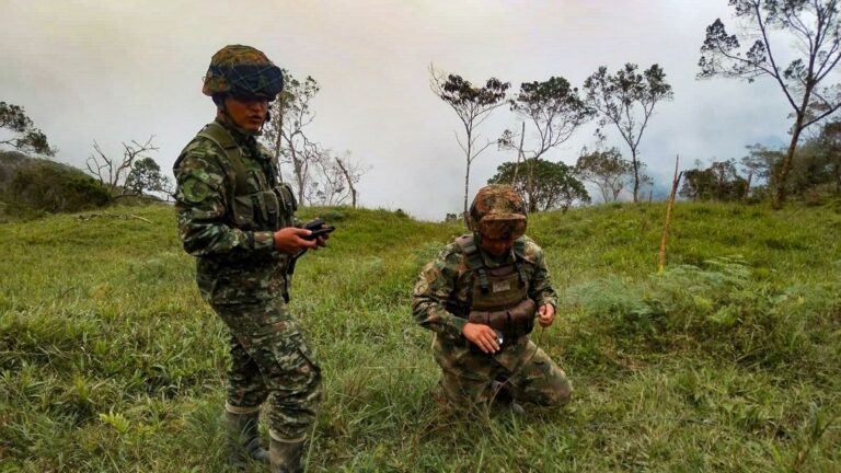 Ejército destruyó granada en Briceño perteneciente a grupo ilegal