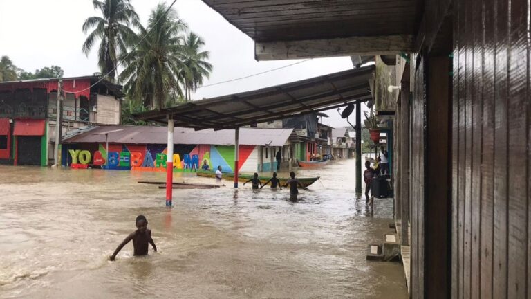 Gobernación de Chocó envío S.O.S por las lluvias: 85% afectado