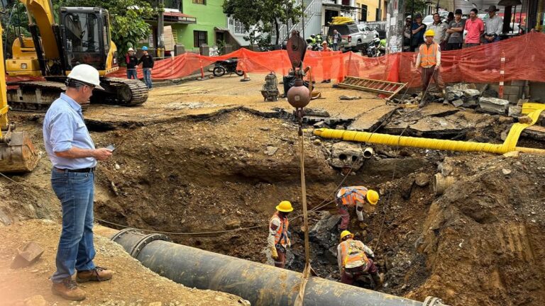 Las interrupciones del servicio de acueducto en Santa Cruz en Medellín