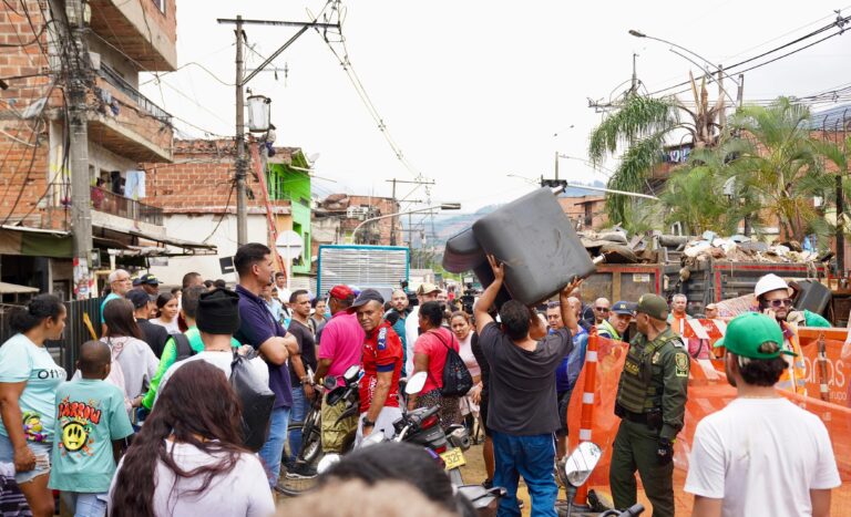 Medellín: En Santa Cruz ya son mas de 300 familias afectadas por emergencia