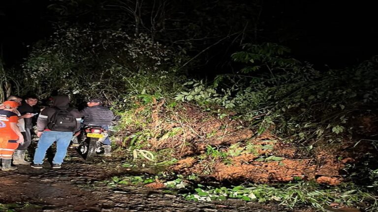 Un muerto y un desaparecido por fuertes lluvias en Campamento, Antioquia