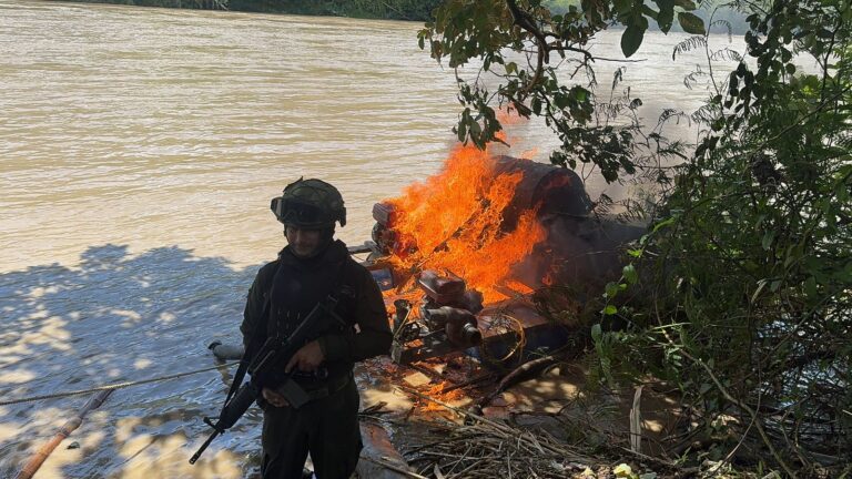 5 millones en maquinaria de minería ilegal destruída en el Suroeste