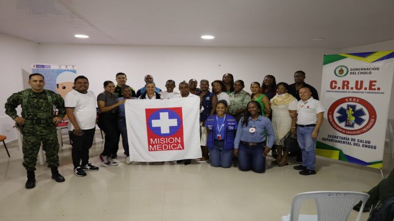 Adelantan en Chocó la segunda Mesa Departamental de Misión Médica