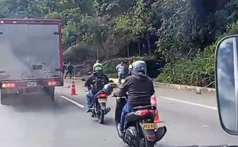 Explosión en la autopista Medellín – Bogotá una persona resulto herida