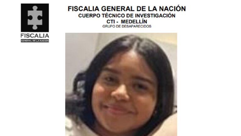 Noticias Medellín: Familiares buscan a menor de 12 años desaparecida