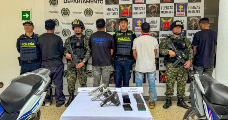 Noticias Antioquia: Cuatro miembros del Clan del Golfo fueron detenidos