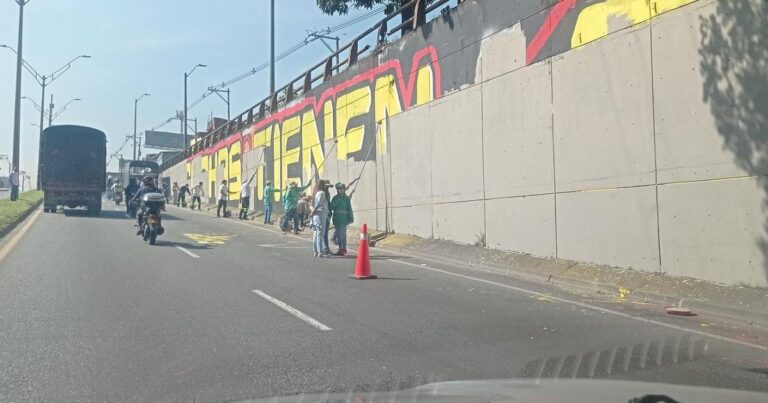 Noticias Medellín: Alcalde ordenó borrar grafitis y murales polémicos