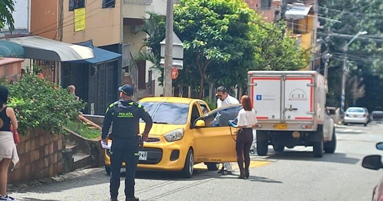 Noticias Medellín: Investigan muerte de conductor de taxi en Villa Hermosa